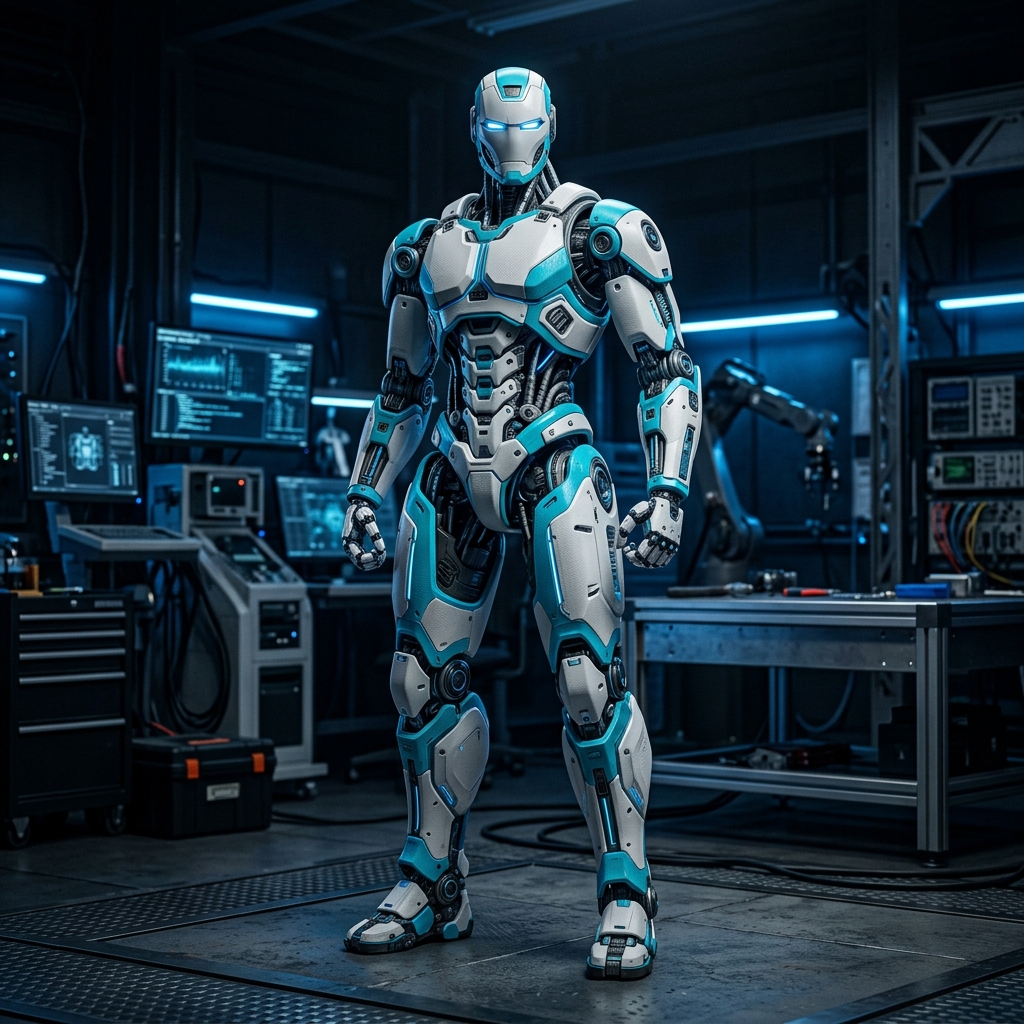 Humanoid Robot - 3D Printed by Inno3DTech